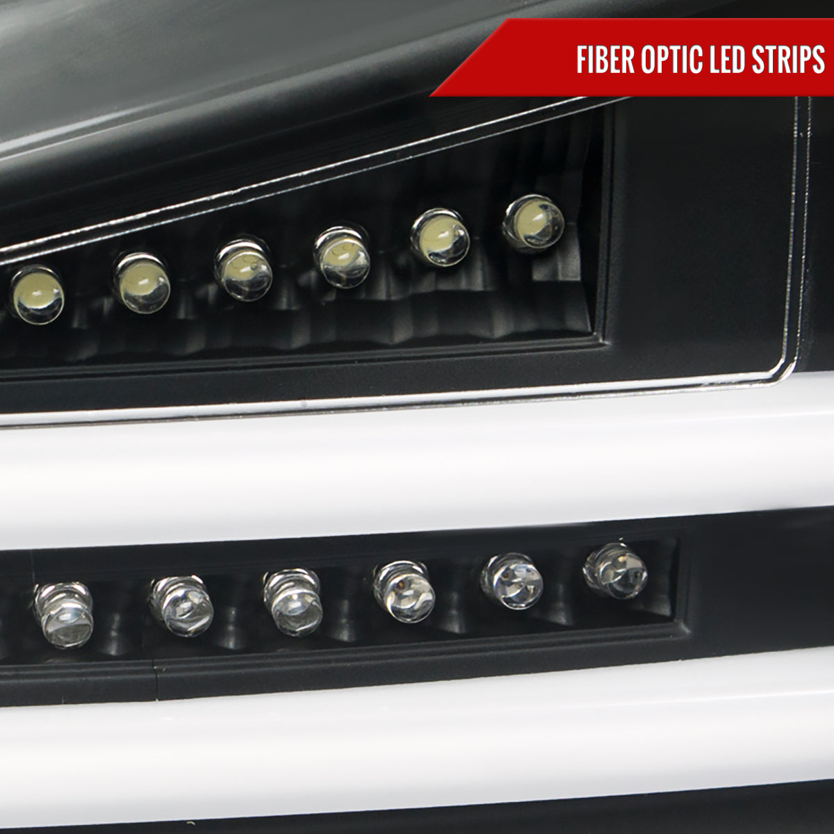 2006-2008 Lexus IS250/IS350 LED Tail and Trunk Lights (Matte Black Housing/Clear Lens)