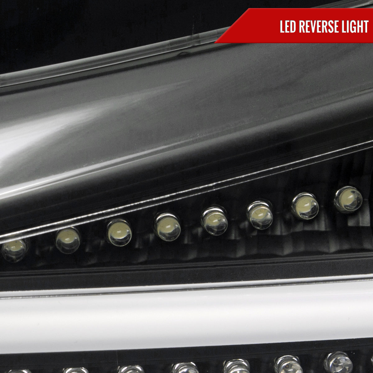 2006-2008 Lexus IS250/IS350 LED Tail and Trunk Lights (Matte Black Housing/Clear Lens)