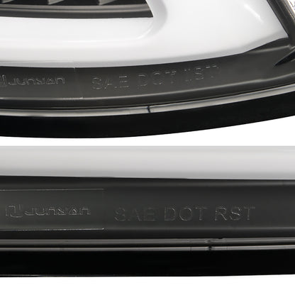 2006-2008 Lexus IS250/IS350 LED Tail and Trunk Lights (Matte Black Housing/Clear Lens)
