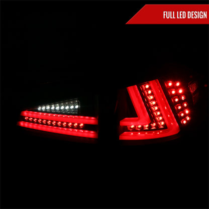 2006-2008 Lexus IS250/IS350 LED Tail Lights & Trunk Lights (Black Housing/Clear Lens)