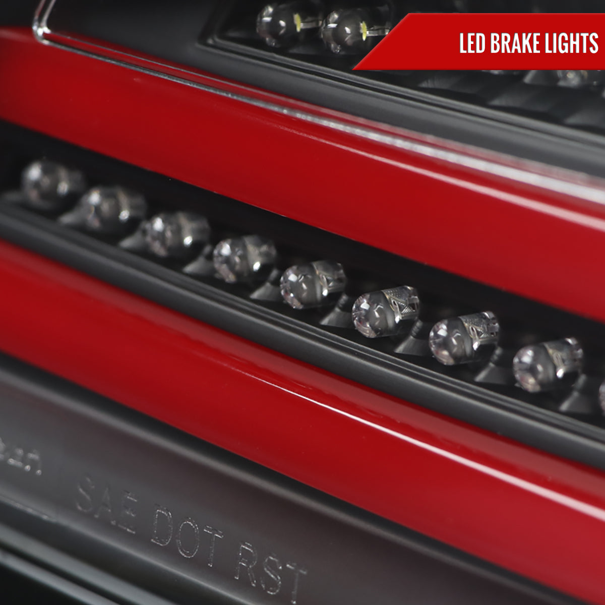 2006-2008 Lexus IS250/IS350 LED Tail Lights & Trunk Lights (Black Housing/Clear Lens)