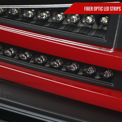 2006-2008 Lexus IS250/IS350 LED Tail Lights & Trunk Lights (Black Housing/Clear Lens)