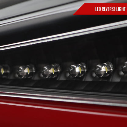 2006-2008 Lexus IS250/IS350 LED Tail Lights & Trunk Lights (Black Housing/Clear Lens)