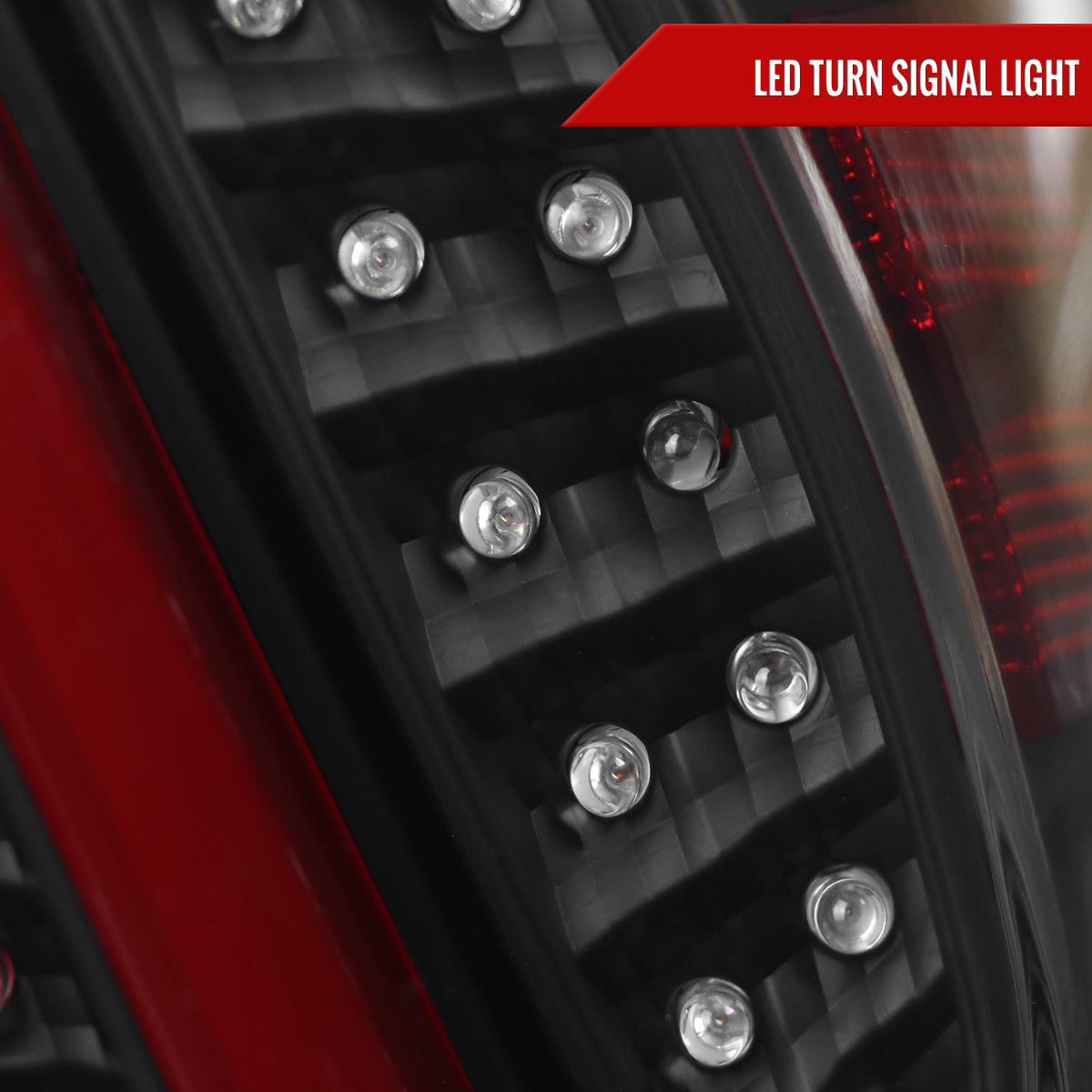 2006-2008 Lexus IS250/IS350 LED Tail Lights & Trunk Lights (Black Housing/Clear Lens)