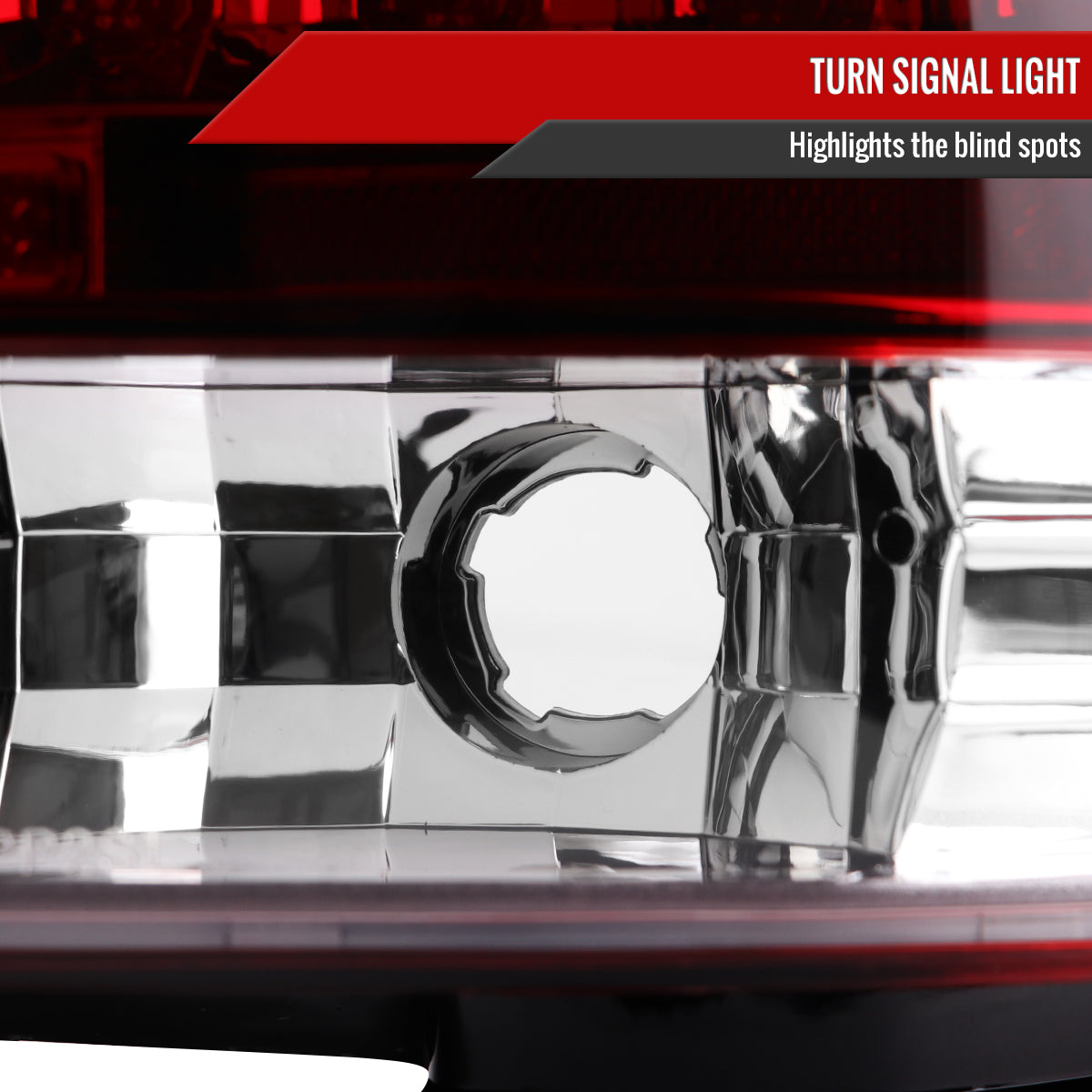 2001-2005  Lexus IS300 LED Tail Lights (Chrome Housing/Red Clear Lens)