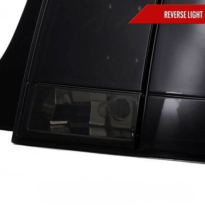 2005-2009 Ford Mustang Sequential LED Tail Lights (Glossy Black Housing/Smoked Lens)