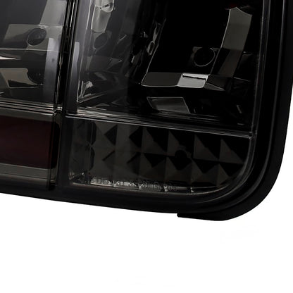 2005-2009 Ford Mustang Sequential Tail Lights (Chrome Housing/Smoked Lens)