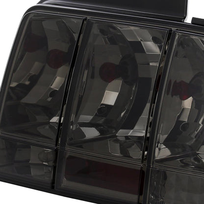 2005-2009 Ford Mustang Sequential Tail Lights (Chrome Housing/Smoked Lens)