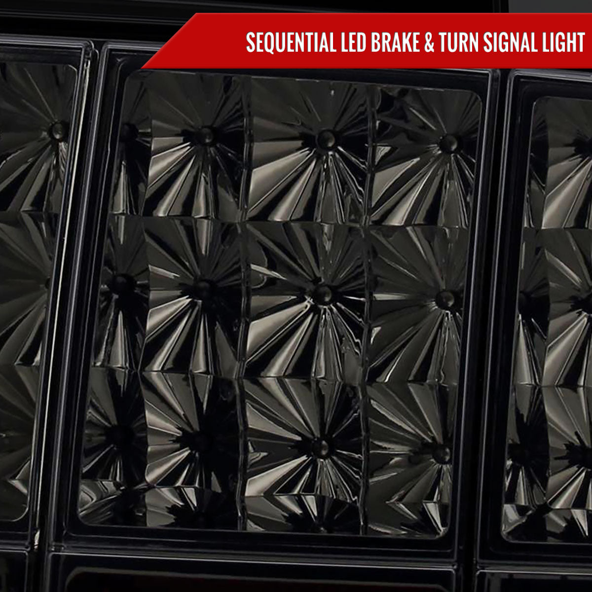 2005-2009 Ford Mustang Sequential LED Tail Lights (Chrome Housing/Smoked Lens)