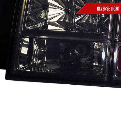 2005-2009 Ford Mustang Sequential LED Tail Lights (Chrome Housing/Smoked Lens)