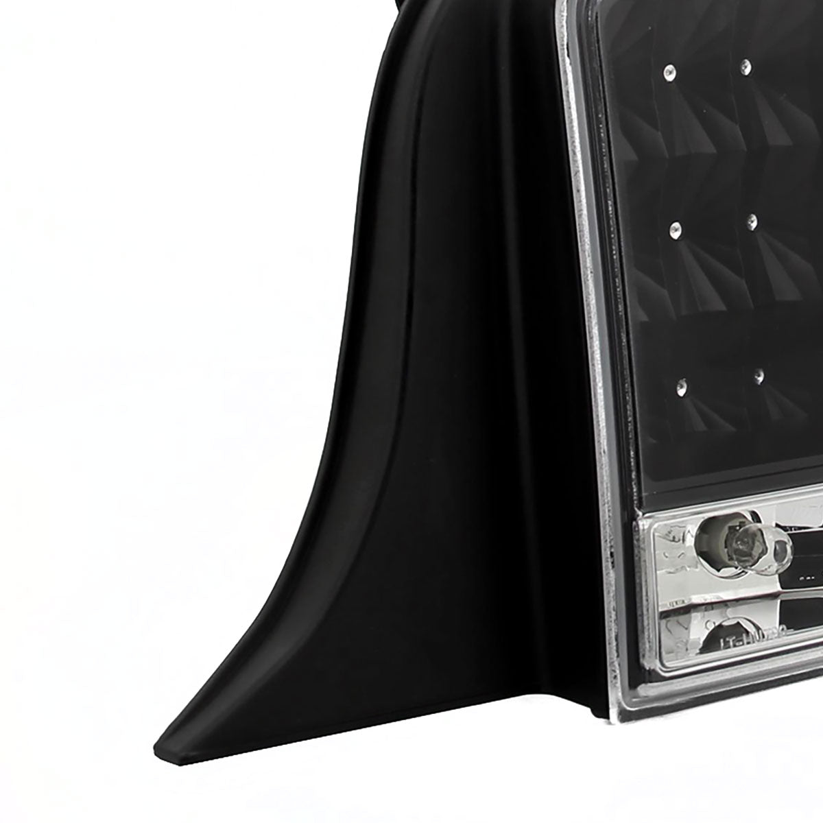 2005-2009 Ford Mustang Sequential LED Tail Lights (Matte Black Housing/Clear Lens)