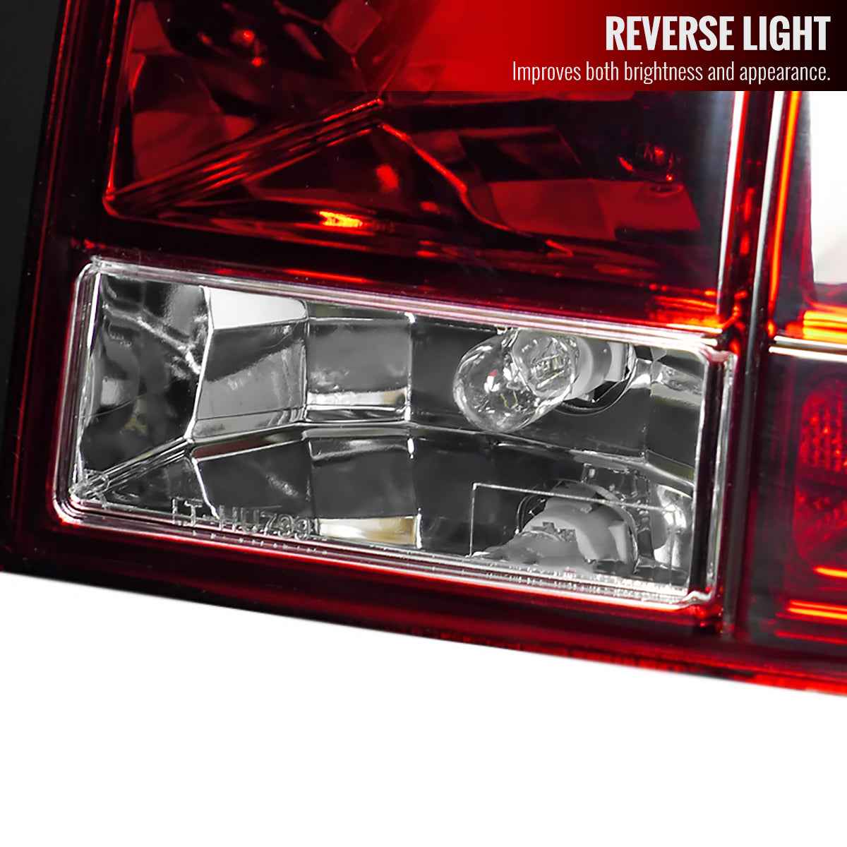 2005-2009 Ford Mustang Sequential Tail Lights (Chrome Housing/Red Lens)