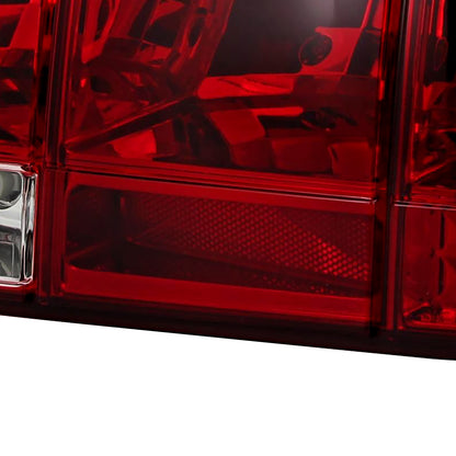 2005-2009 Ford Mustang Sequential Tail Lights (Chrome Housing/Red Lens)