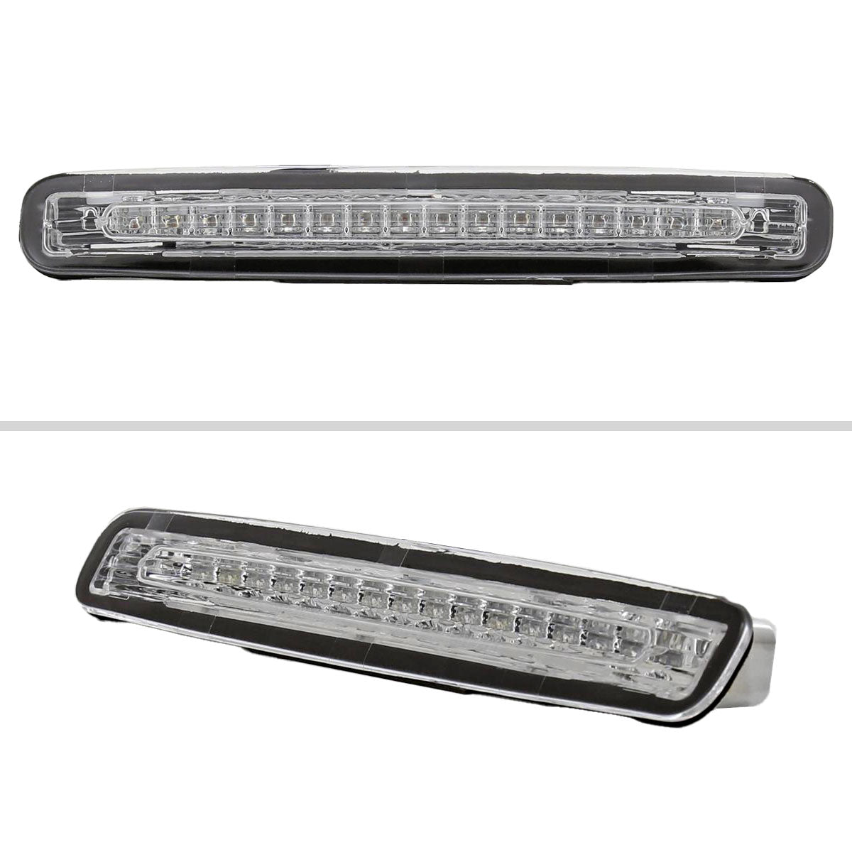 2005-2009 Ford Mustang LED 3rd Brake Light (Chrome Housing/Clear Lens)