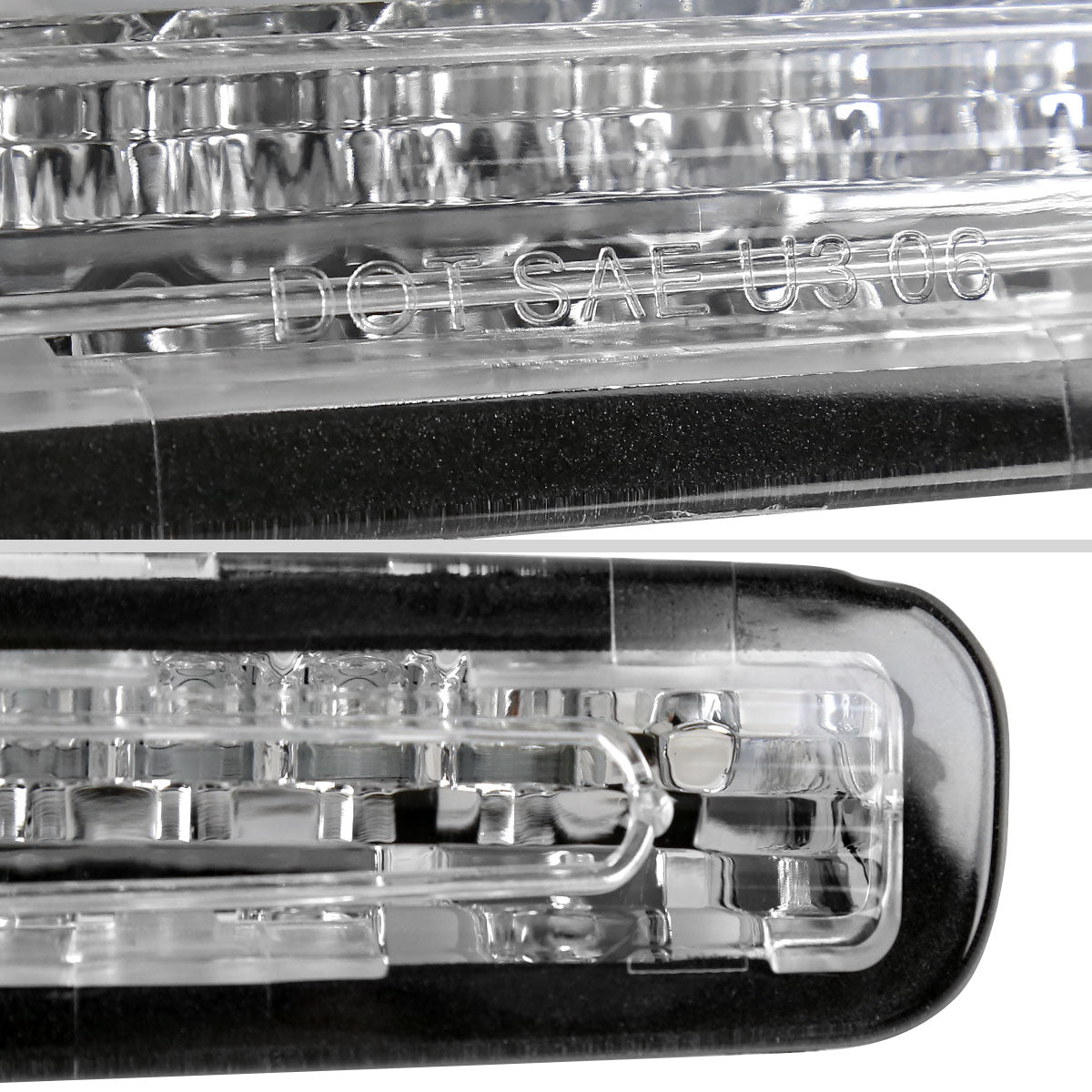 2005-2009 Ford Mustang LED 3rd Brake Light (Chrome Housing/Clear Lens)