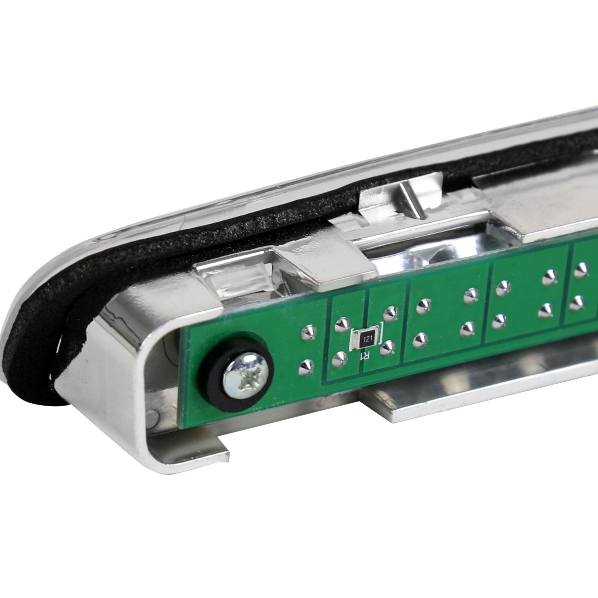 2005-2009 Ford Mustang LED 3rd Brake Tail Light (Chrome Housing/Smoked Lens)