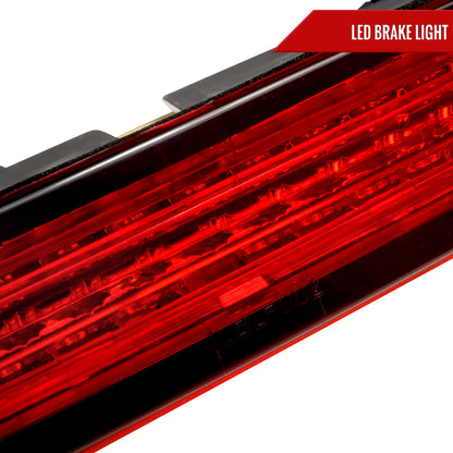 2005-2009 Ford Mustang LED 3rd Brake Light - APC (Chrome Housing/Red Lens)