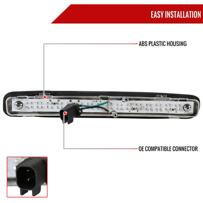 2005-2009 Ford Mustang LED 3rd Brake Light - APC (Chrome Housing/Red Lens)