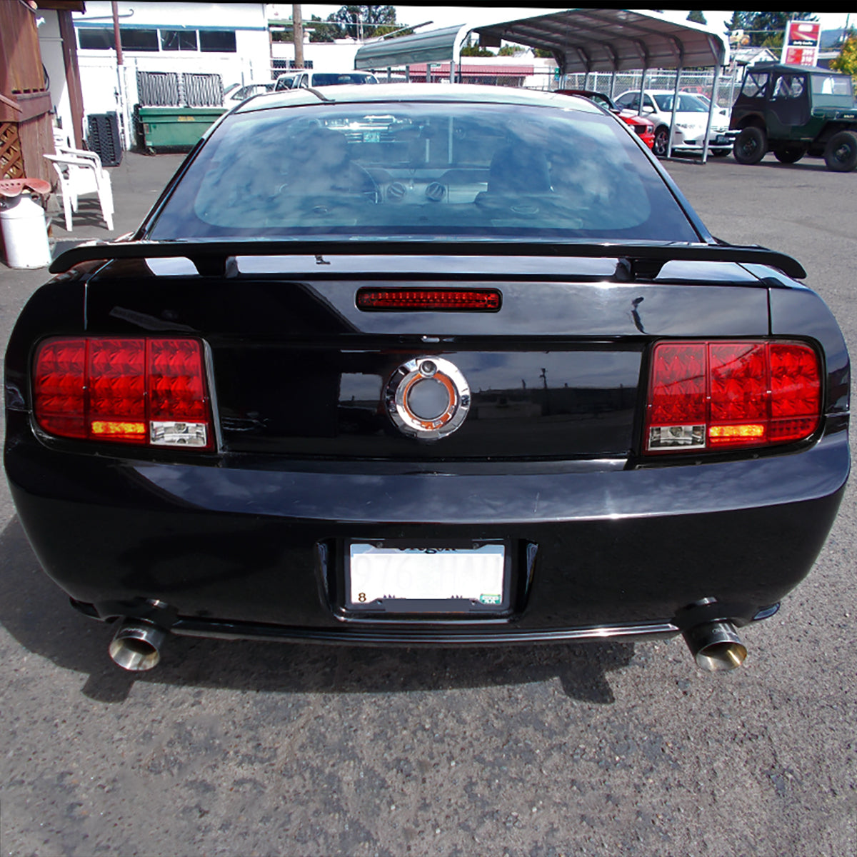 2005-2009 Ford Mustang LED 3rd Brake Light - APC (Chrome Housing/Red Lens)