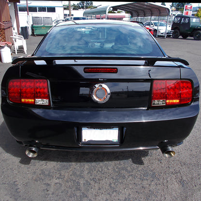 2005-2009 Ford Mustang LED 3rd Brake Light - APC (Chrome Housing/Red Lens)