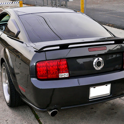 2005-2009 Ford Mustang Sequential LED Tail Lights (Chrome Housing/Red Lens)