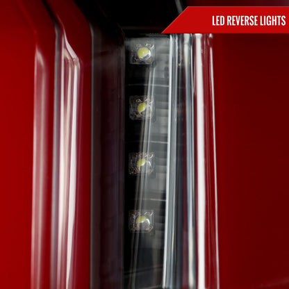 2010-2012 Ford Mustang Sequential LED Tail Lights (Satin Black)