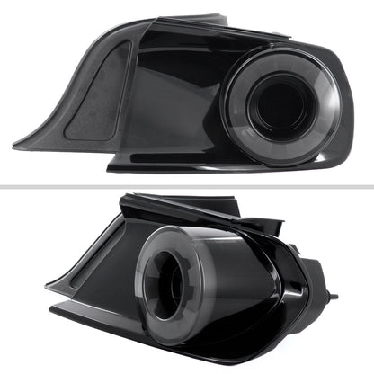2015-2022 Ford Mustang Coupe/Convertible LED Tail Lights (Glossy Black Housing/Smoked Lens)
