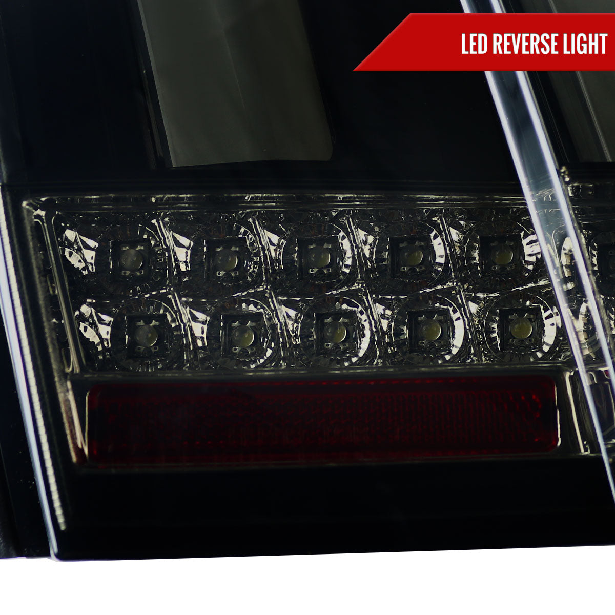 1999-2004 Ford Mustang Sequential LED Tail Lights (Glossy Black Housing/Smoked Lens)