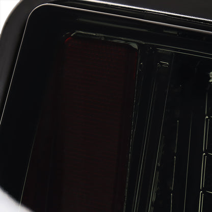 1999-2004 Ford Mustang Sequential LED Tail Lights - RS (Chrome Housing/Smoked Lens)