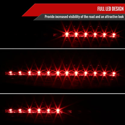 1999-2004 Ford Mustang LED 3rd Brake Light (Chrome Housing/Clear Lens)