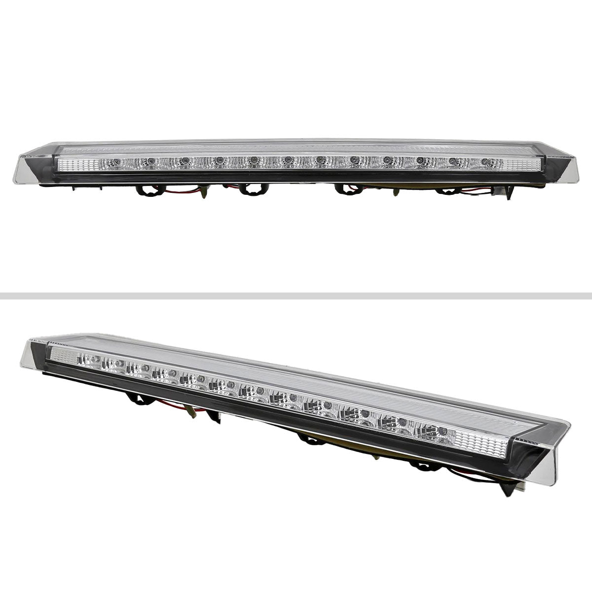 1999-2004 Ford Mustang LED 3rd Brake Light (Chrome Housing/Clear Lens)