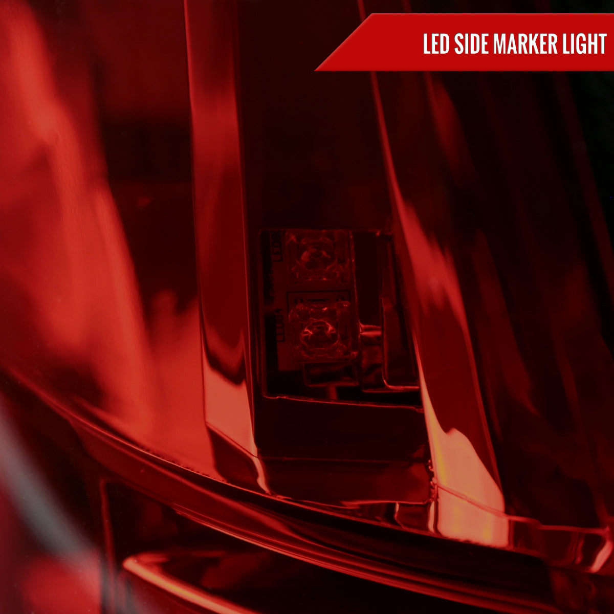1999-2004 Ford Mustang Sequential LED Tail Lights - RS (Chrome Housing/Red Smoked Lens)