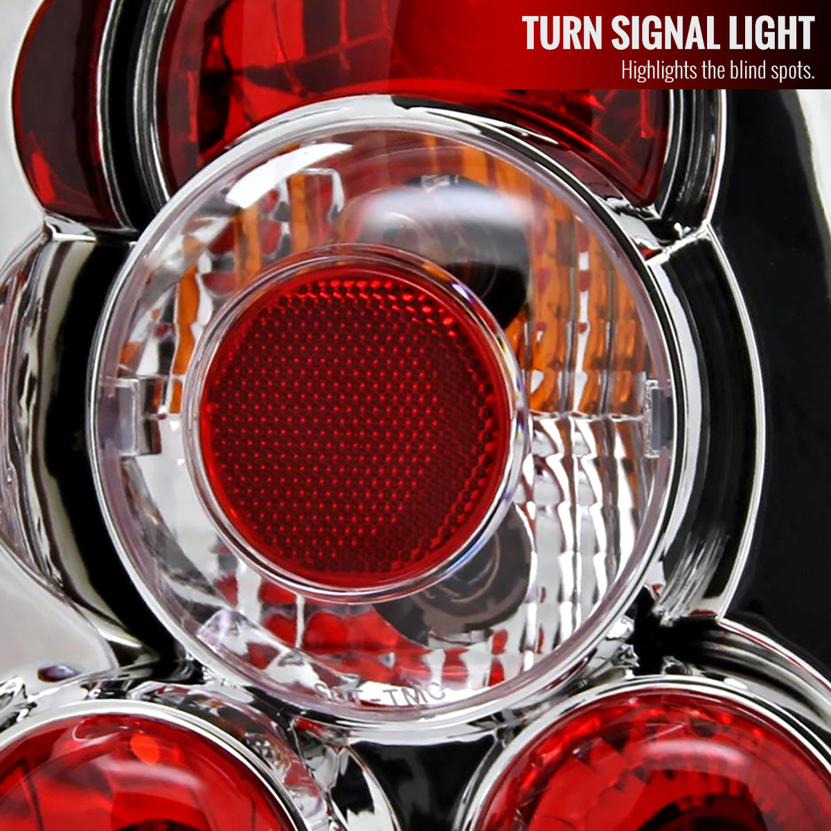 1998-2001 Volkswagen Passat Sedan Tail Lights (Chrome Housing/Clear Lens)