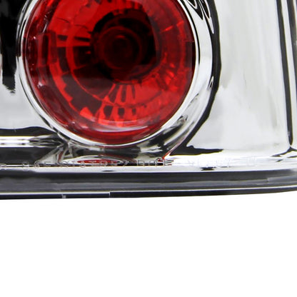 1998-2001 Volkswagen Passat Sedan Tail Lights (Chrome Housing/Clear Lens)