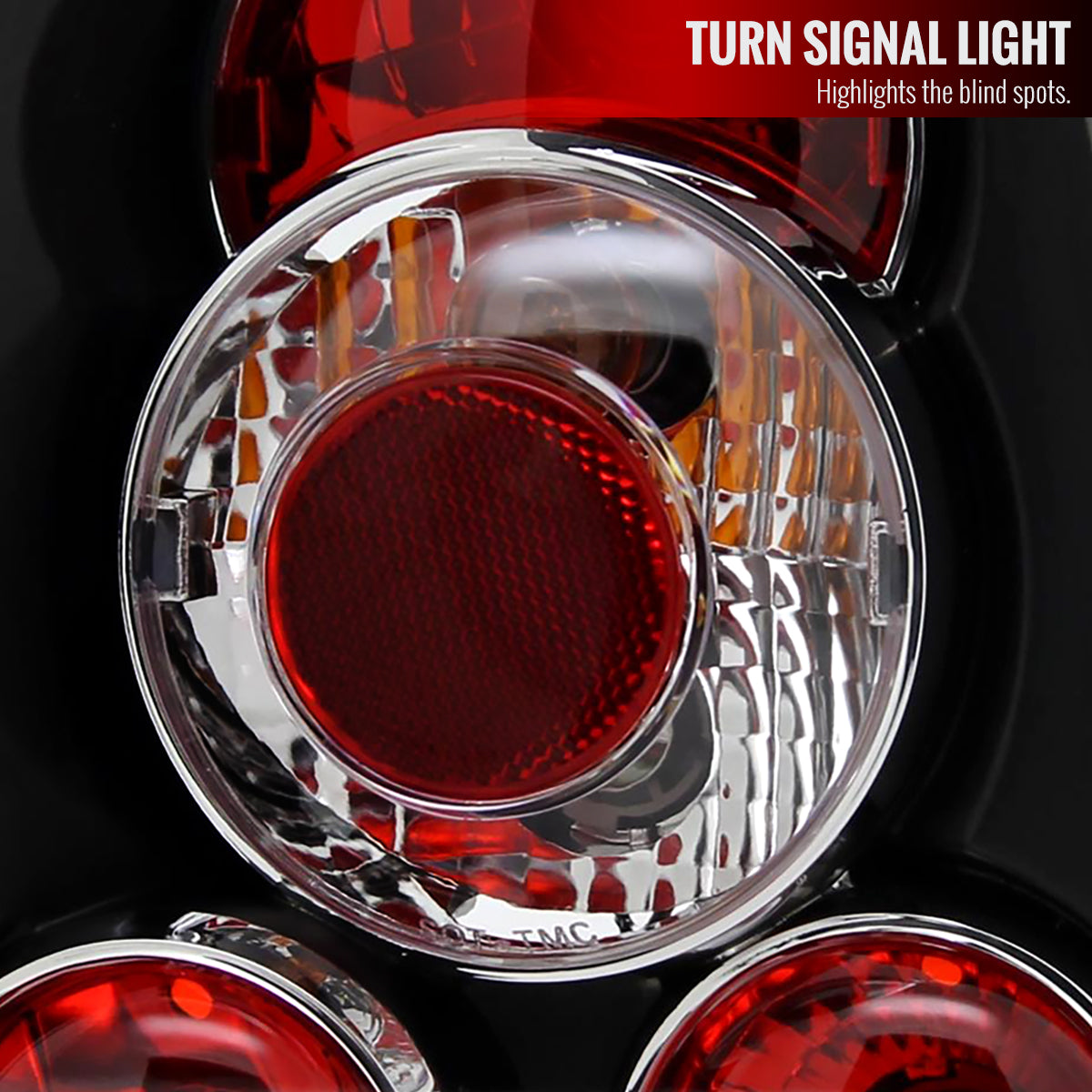1998-2001 Volkswagen Passat Sedan Tail Lights (Matte Black Housing/Clear Lens)