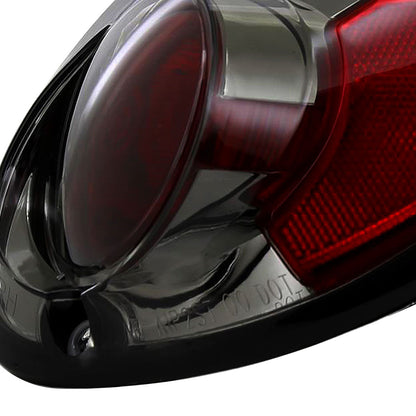 2001-2005 Chrysler PT Cruiser Tail Lights (Chrome Housing/Smoked Lens)