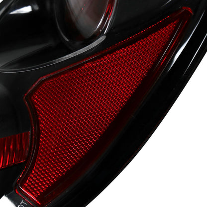 2001-2005 Chrysler PT Cruiser Tail Lights (Matte Black Housing/Clear Lens)