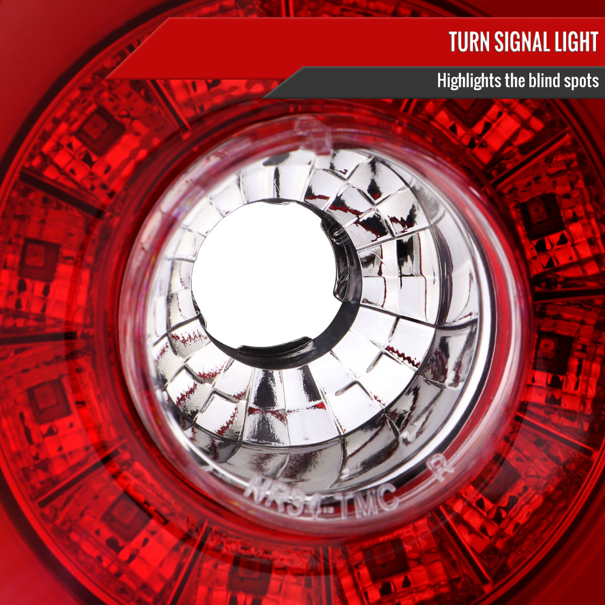 1999-2002 Nissan Skyline GT R34 JDM Red LED Tail Lights (Chrome Housing/Red Lens)