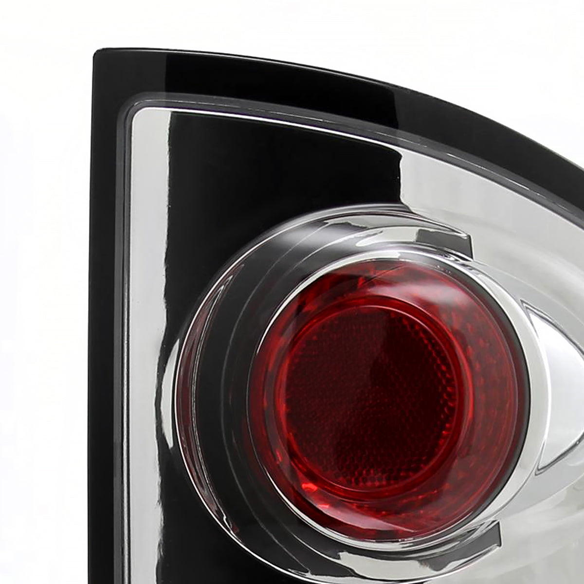 2002-2006 Dodge RAM Tail Lights (Chrome Housing/Clear Lens)