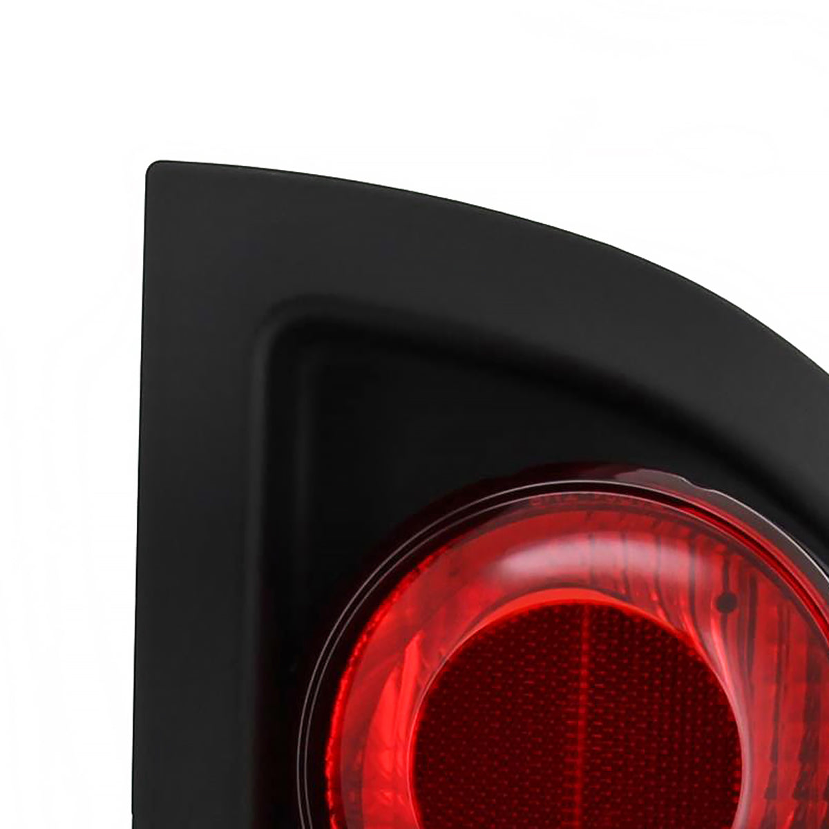 2002-2006 Dodge RAM Retro Style Tail Lights (Matte Black Housing/Clear Lens)