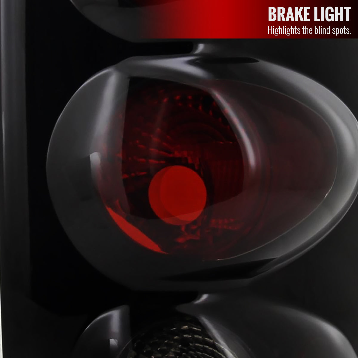 2002-2006 Dodge RAM Tail Lights (Glossy Black Housing/Smoked Lens)