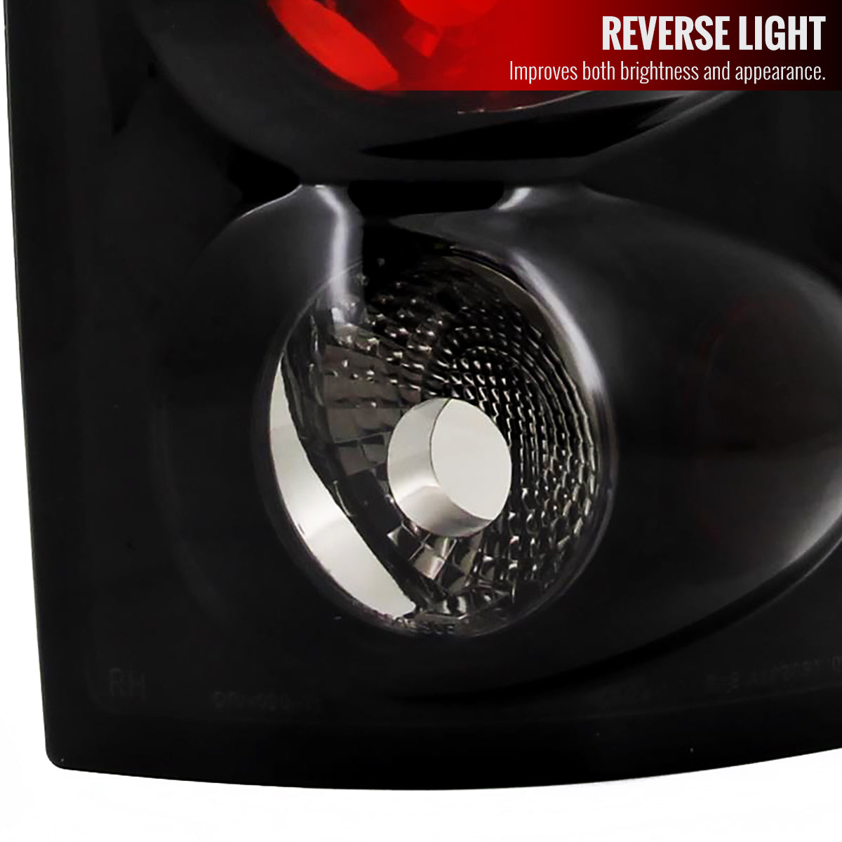 2002-2006 Dodge RAM Tail Lights (Glossy Black Housing/Smoked Lens)