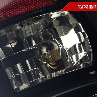 2002-2006 Dodge RAM 1500 2500 3500 LED Tail Lights -G2 (Glossy Black Housing/Smoked Lens)