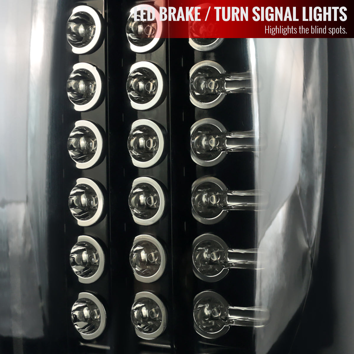 2002-2006 Dodge RAM LED Tail Lights (Glossy Black Housing/Smoked Lens)