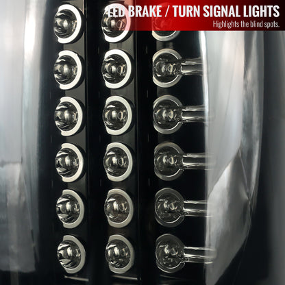 2002-2006 Dodge RAM LED Tail Lights (Glossy Black Housing/Smoked Lens)