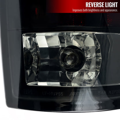 2002-2006 Dodge RAM LED Tail Lights (Glossy Black Housing/Smoked Lens)