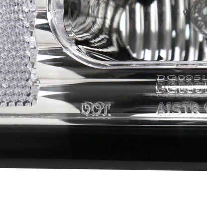 2002-2006 Dodge RAM V2 LED Tail Lights (Chrome Housing/Clear Lens)