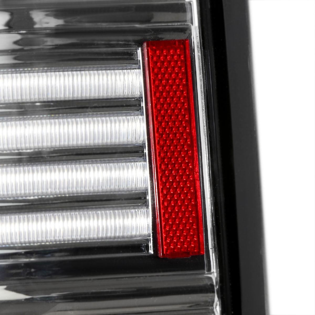 2002-2006 Dodge RAM V2 LED Tail Lights (Chrome Housing/Clear Lens)