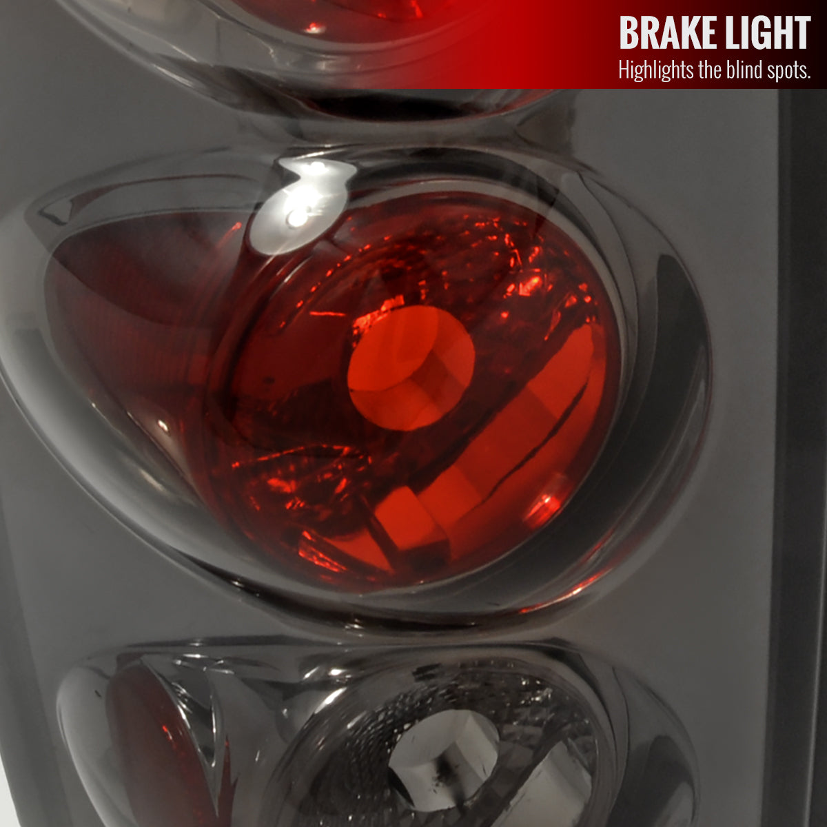 2002-2006 Dodge RAM Tail Lights (Chrome Housing/Smoked Lens)