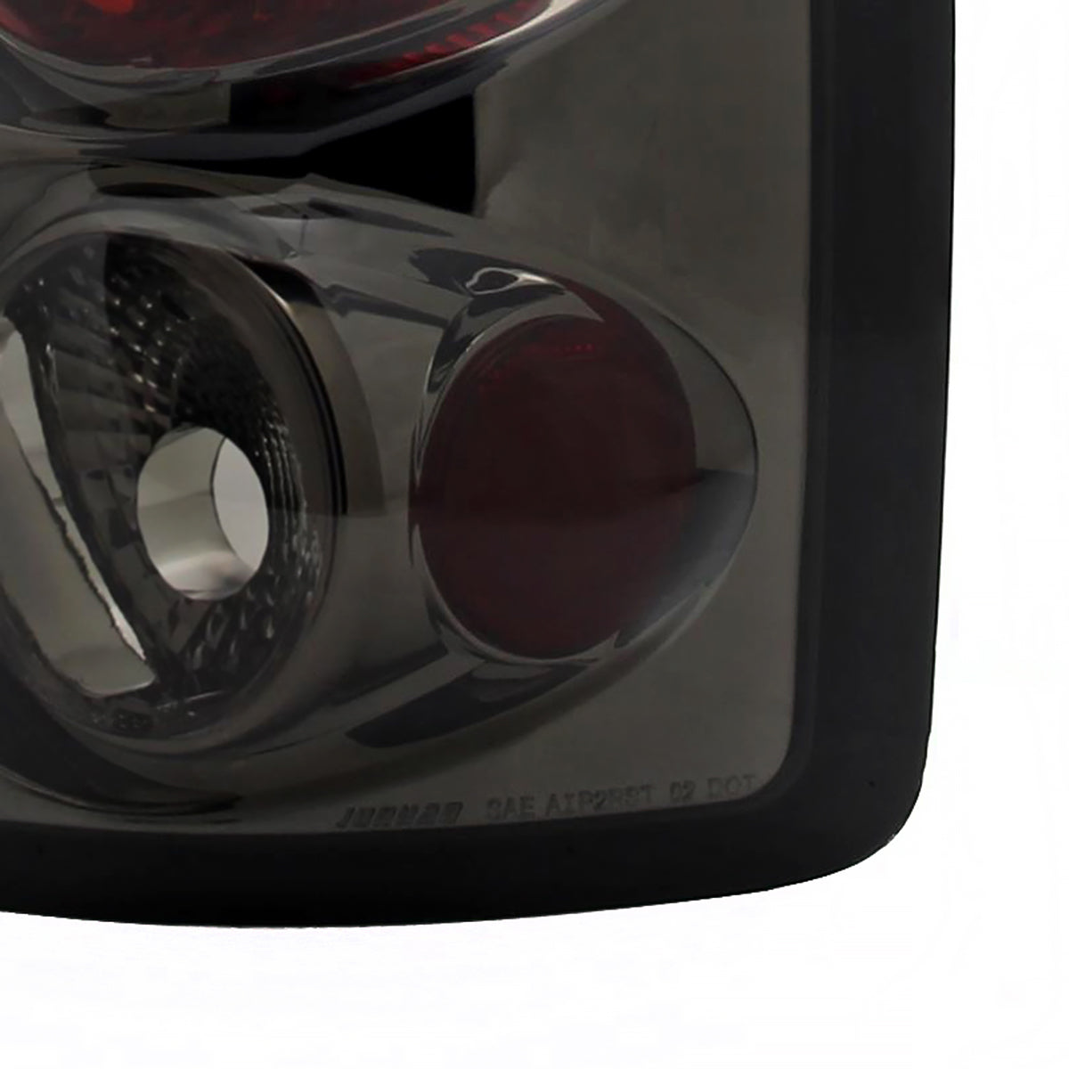 2002-2006 Dodge RAM Tail Lights (Chrome Housing/Smoked Lens)